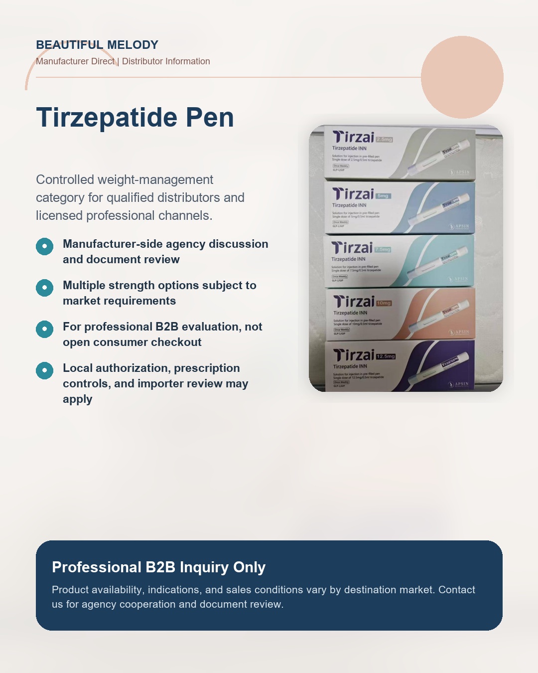 Peptide Aesthetic Products Manufacturer & Distributor Partner | Beautiful  Melody