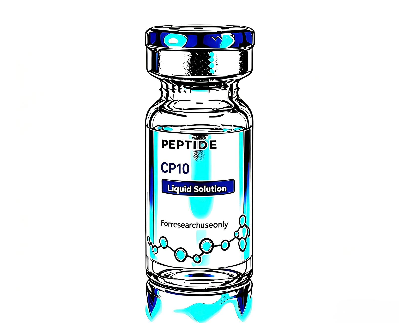 CP10 peptide product material