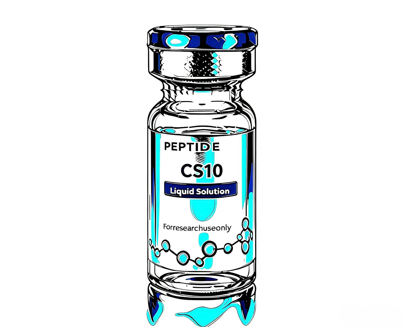 CS10 peptide product material