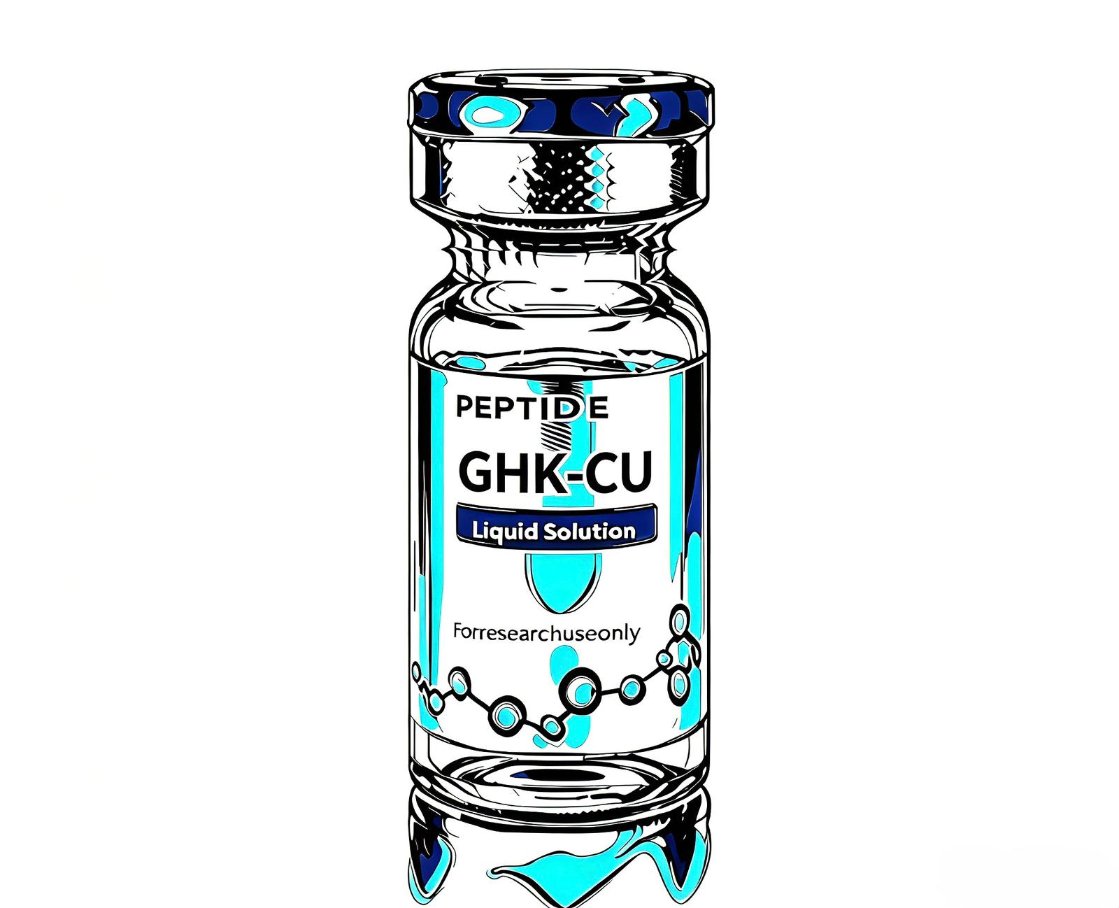 GHK-Cu Copper Peptide peptide product material