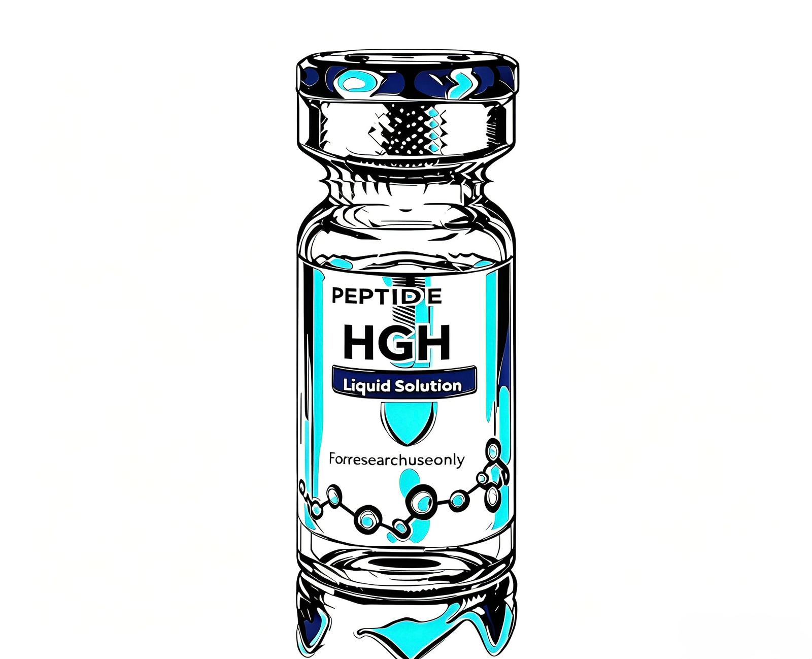 HGH peptide product material