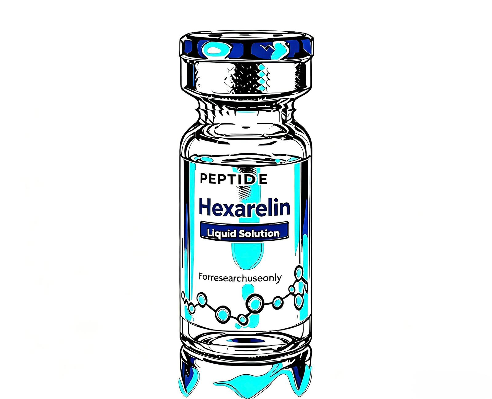 Hexarelin peptide product material