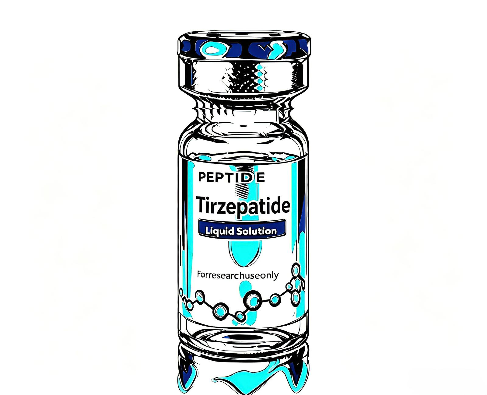 Tirzepatide peptide product material